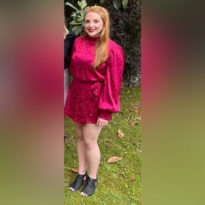 ♥️Taylor Swift Eras Tour outfit option! Red romper size L